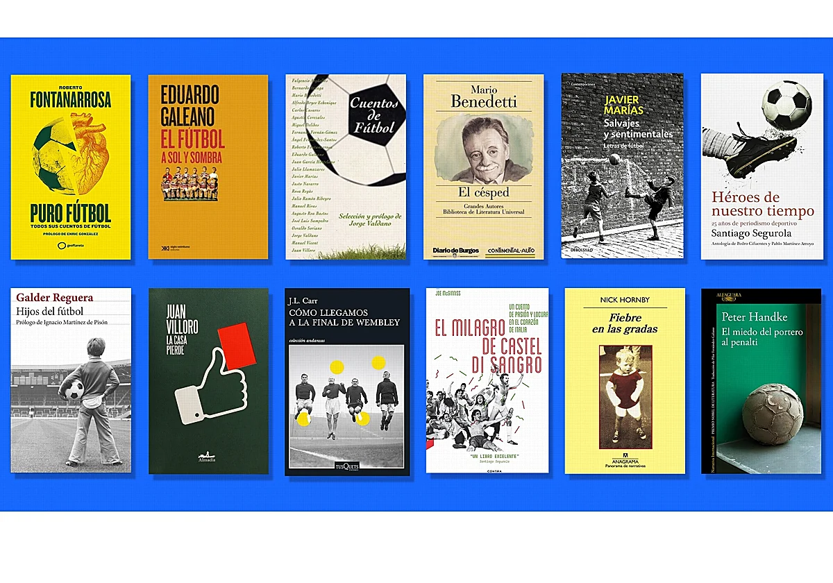 Los 11, y alguno más, mejores libros de fútbol para el Mundial