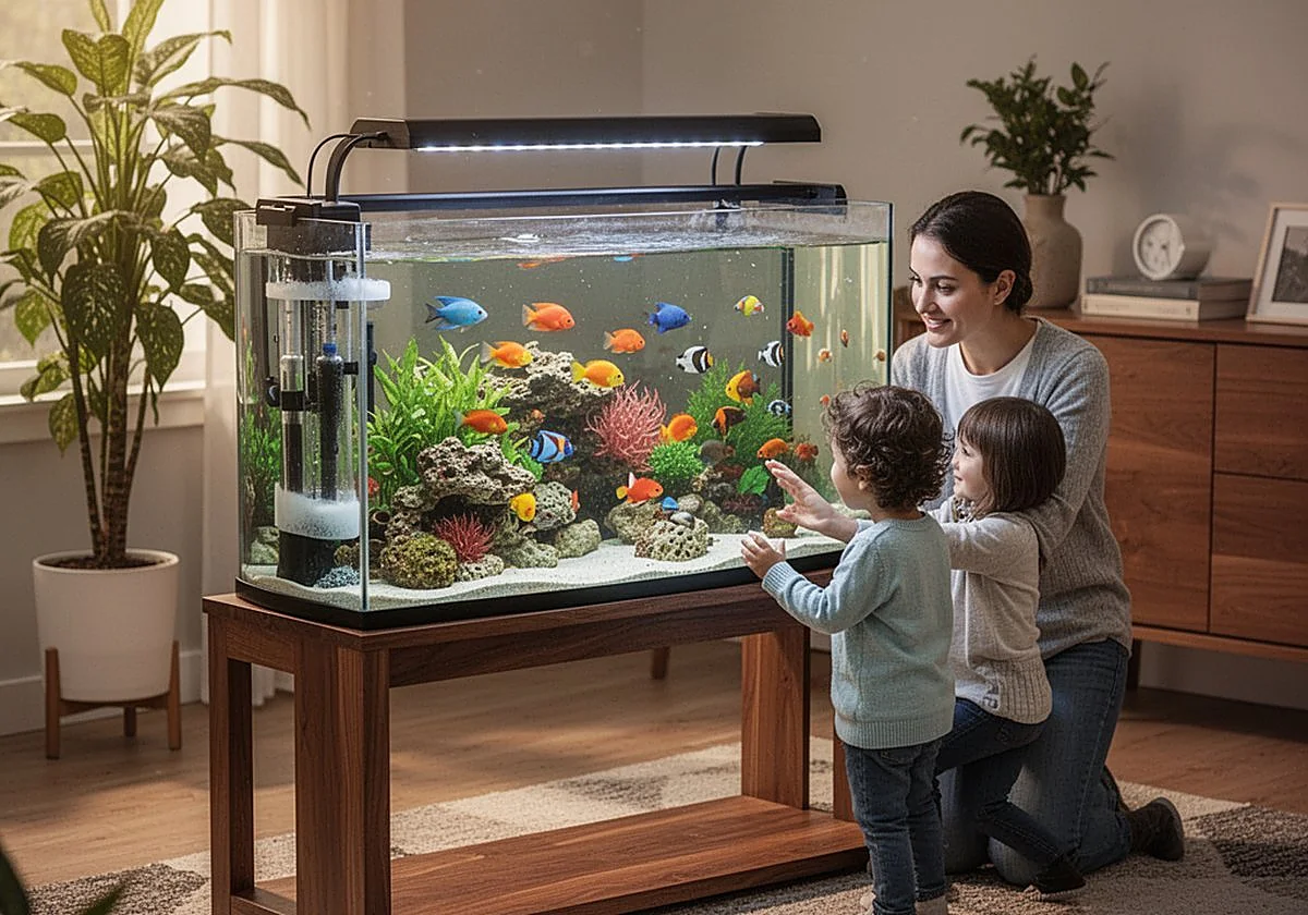 Los mejores acuarios completos para disfrutar de los peces en casa