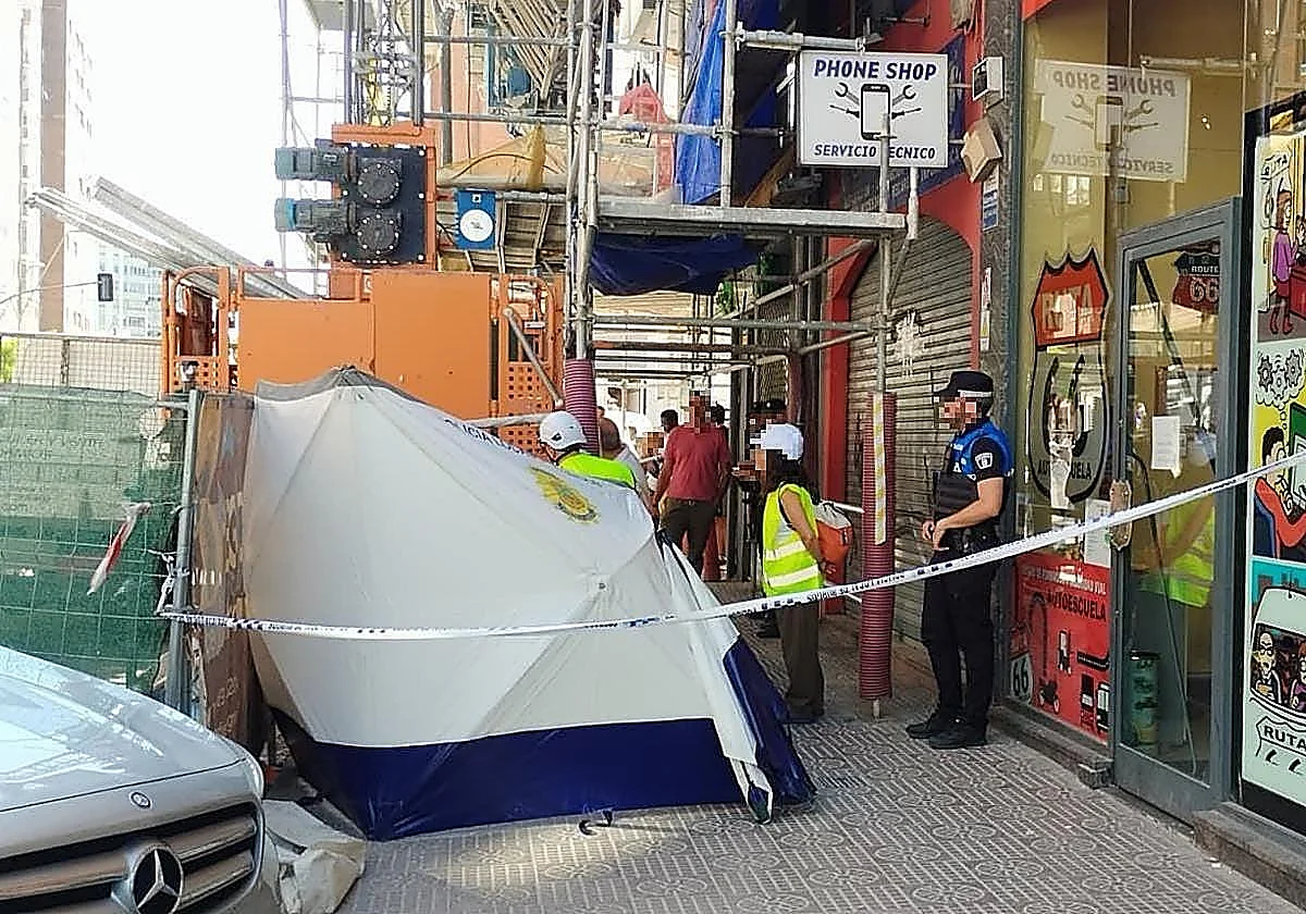 Man, 85, crushed to death by goods lift at Burgos construction site