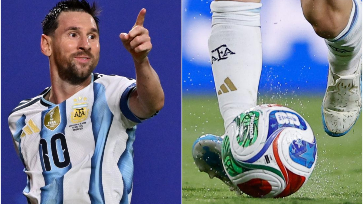 El histórico hat-trick de Messi, al microscopio: un efecto de 0,8 metros, una rotación de 16,8 vueltas por segundo, 109,4 km/h...