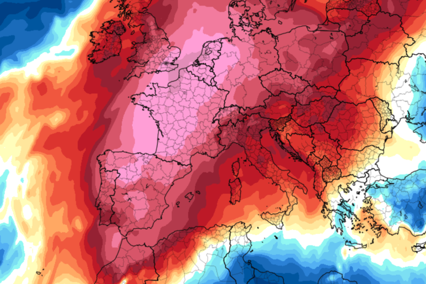 Estamos a las puertas de la primera ola de calor del año: una anomalía de hasta 15 grados nunca visto desde 1950