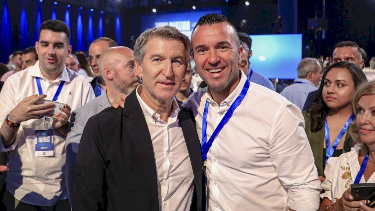 Feijóo elige para su retorno a Valencia el almuerzo del presidente de la Diputación, en el que participará Pérez Llorca